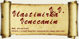Vlastimirka Venečanin vizit kartica